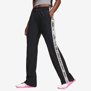 Nike Pro Womens Tear Away Loose Fit Sz L Flex Track Pants